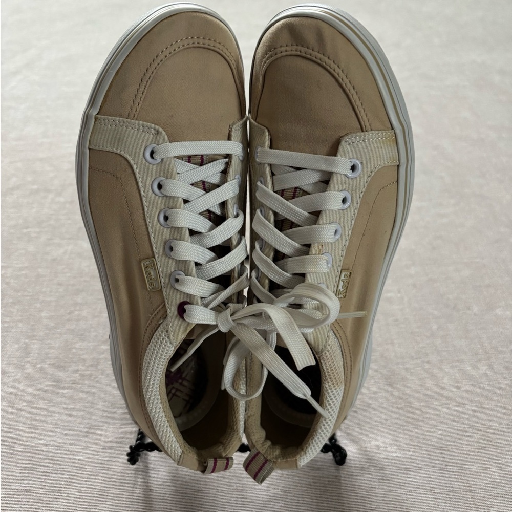 Keds tan tennis shoes. - Picture 9 of 12